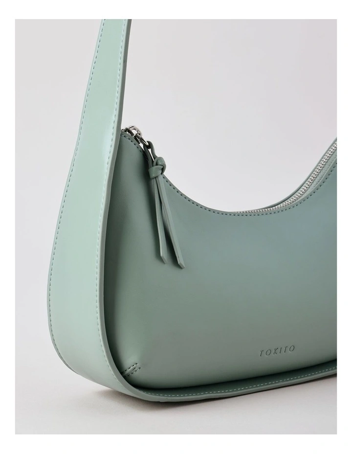 Miley Shoulder Bag in Sage image 3
