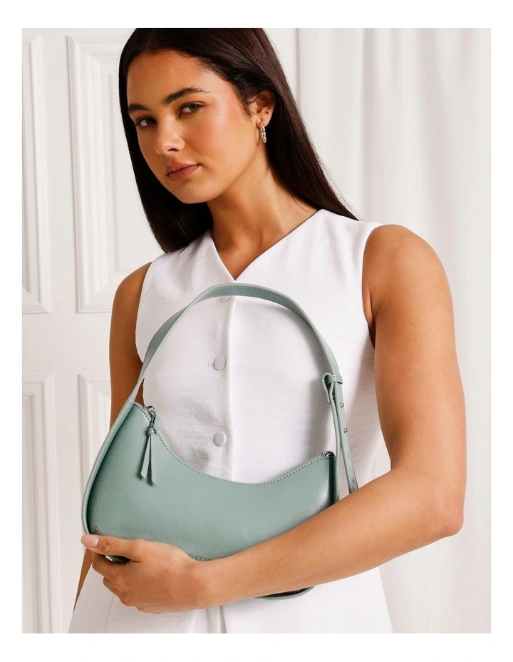 Miley Shoulder Bag in Sage image 6