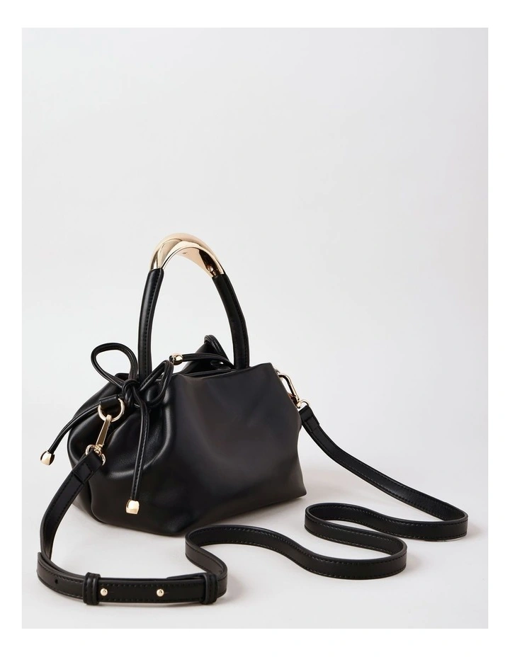Louisa Crossbody Bag in Black image 5