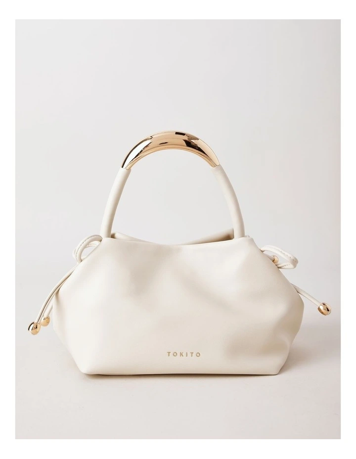 Louisa Crossbody Bag in White image 1