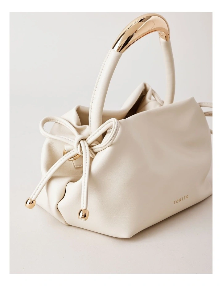 Louisa Crossbody Bag in White image 2