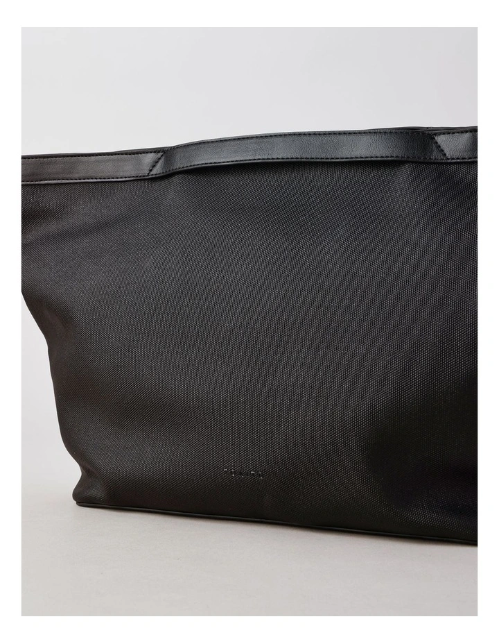 Grace Tote Bag in Black image 3