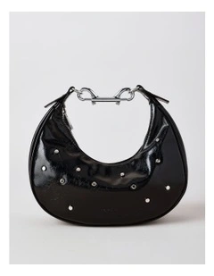 Rosie Clutch Bag in Black