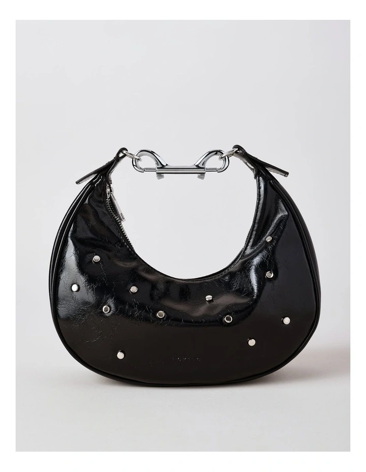 Rosie Clutch Bag in Black image 1
