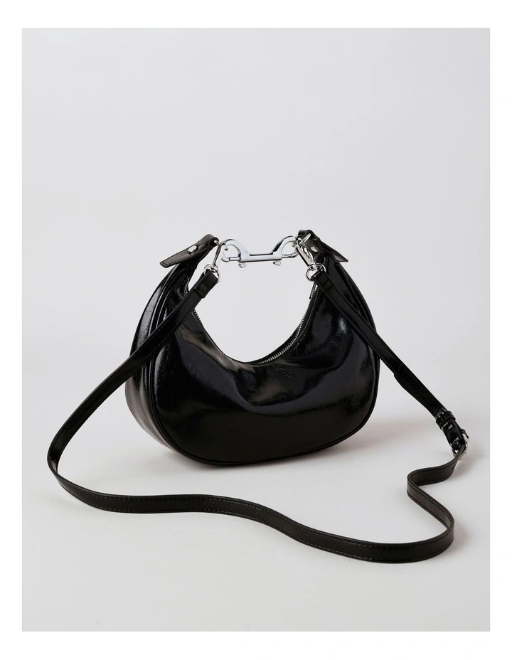 Rosie Clutch Bag in Black image 5