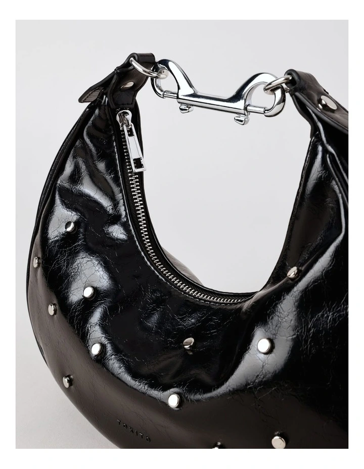 Rosie Clutch Bag in Black image 6