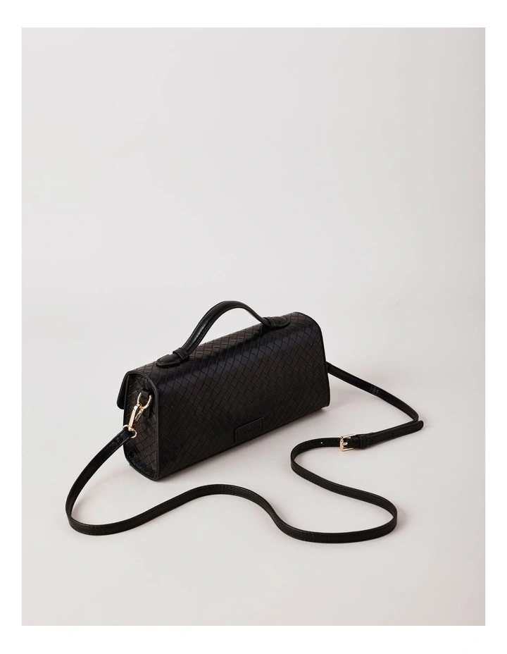 Claire Crossbody Bag in Black image 3
