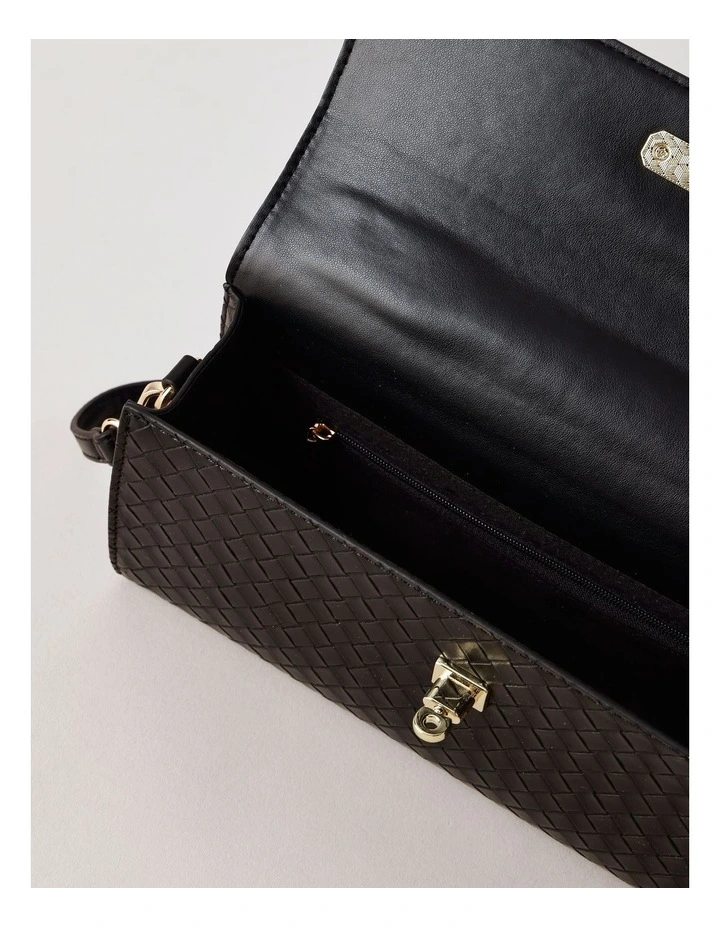 Claire Crossbody Bag in Black image 4