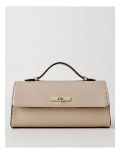 Claire Crossbody Bag in Stone