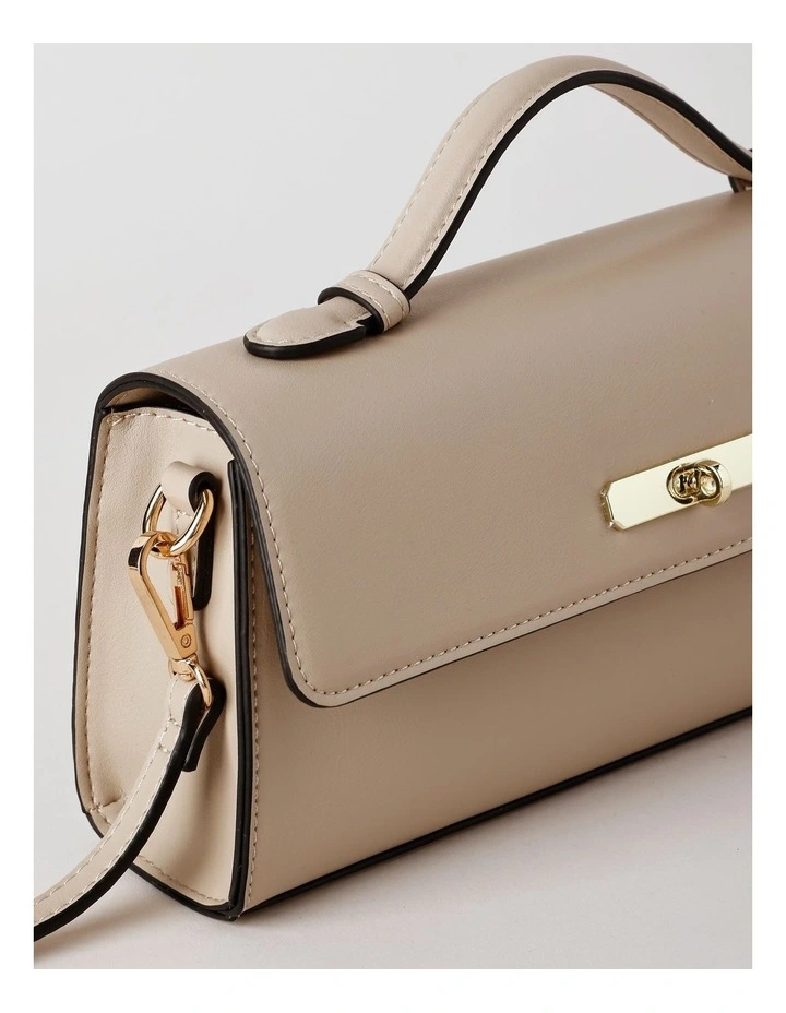 Claire Crossbody Bag in Stone image 2