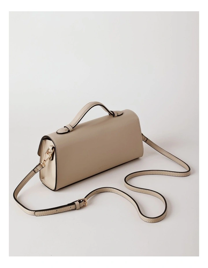Claire Crossbody Bag in Stone image 3