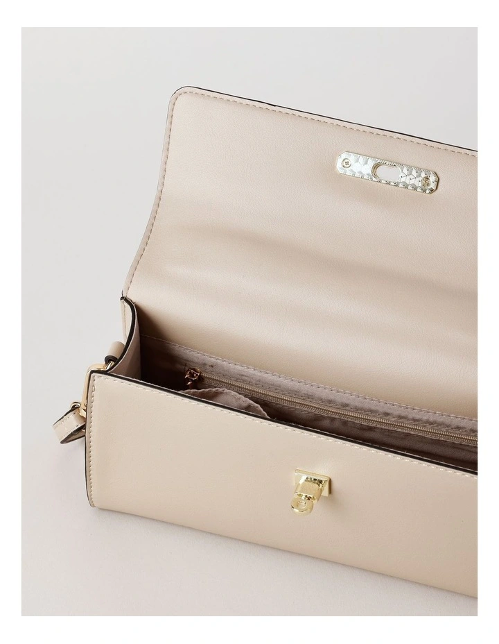 Claire Crossbody Bag in Stone image 4