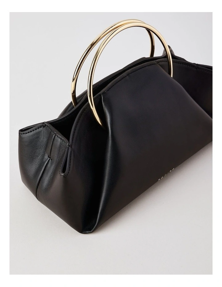 Misha Crossbody Bag in Black image 3