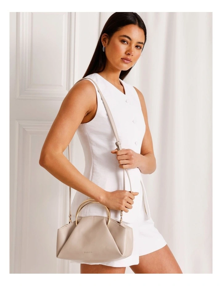 Misha Crossbody Bag in Stone image 2