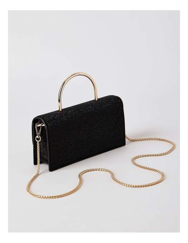 Queenie Crossbody Bag in Black image 3