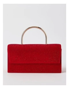 Queenie Crossbody Bag in Ruby
