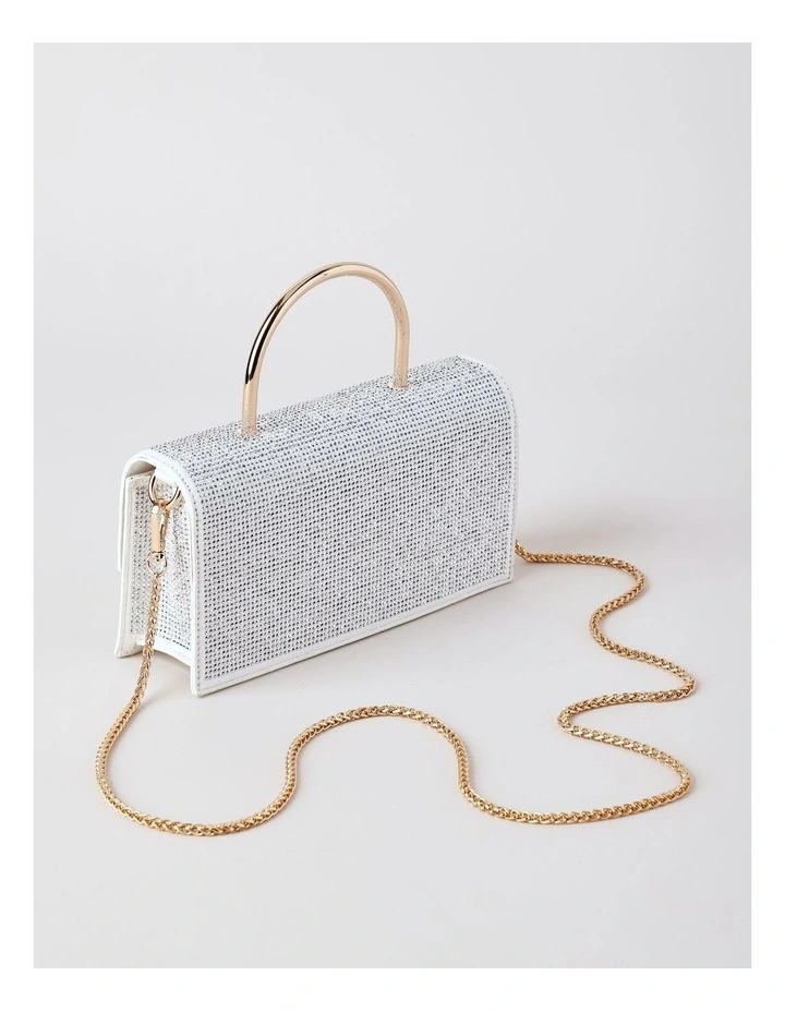 Queenie Crossbody Bag in White image 3