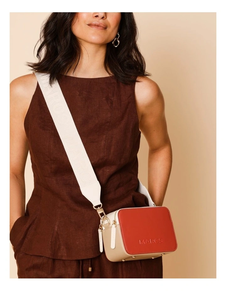 Budapest Crossbody Bag in Clay Combo image 2