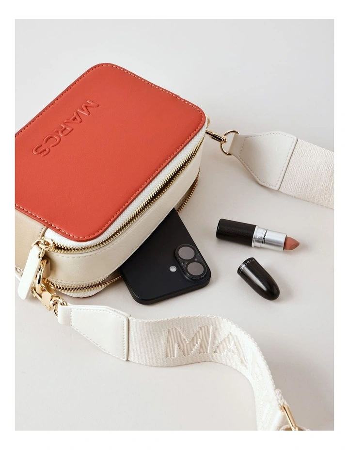 Budapest Crossbody Bag in Clay Combo image 3