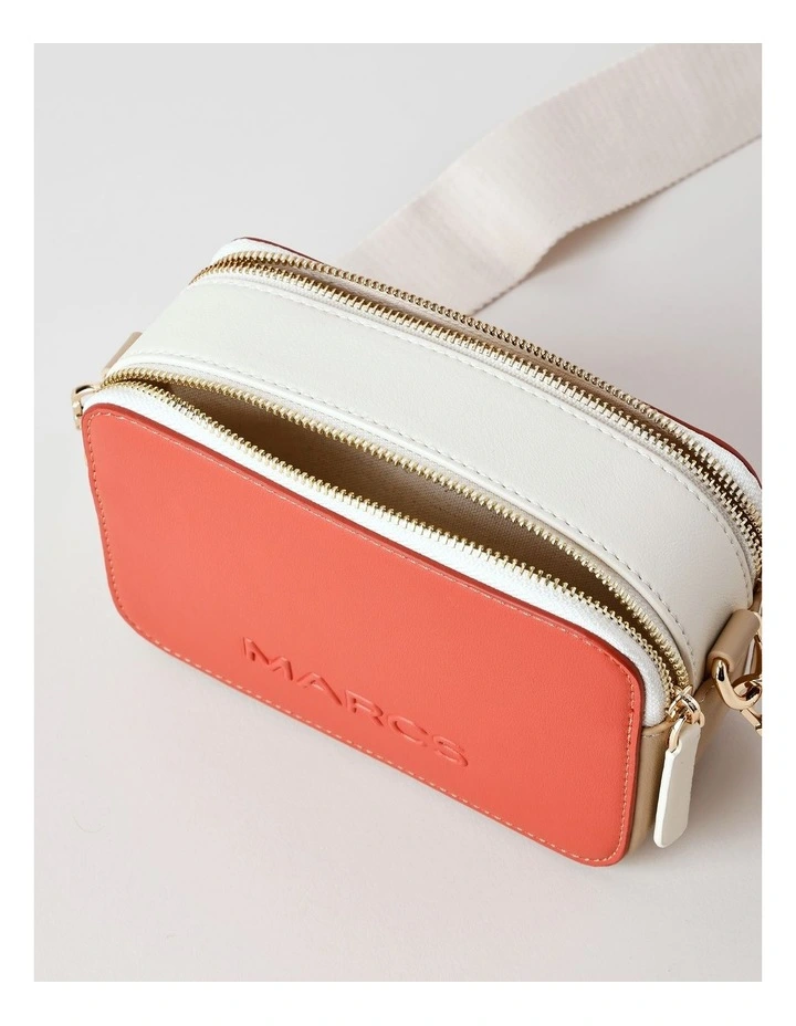 Budapest Crossbody Bag in Clay Combo image 7