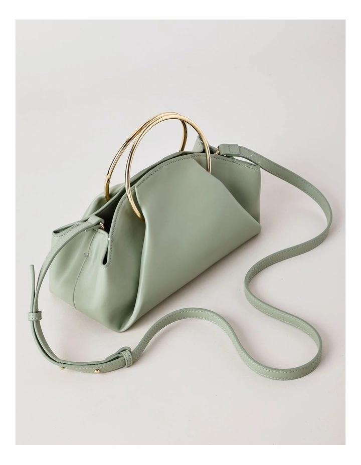 Misha Crossbody Bag in Sage image 3