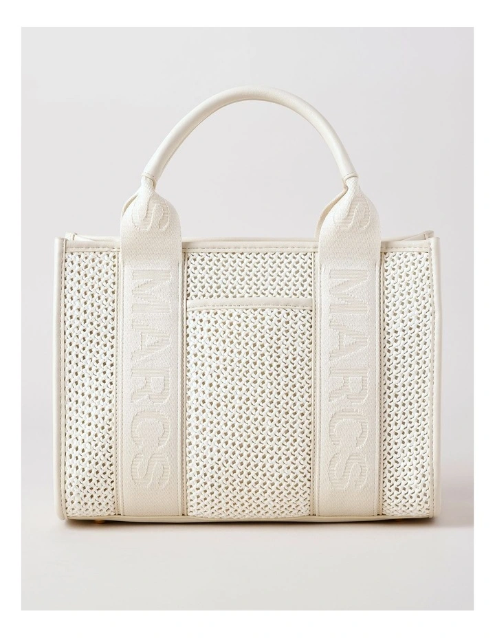 Barbados Tote Bag in Straw image 1