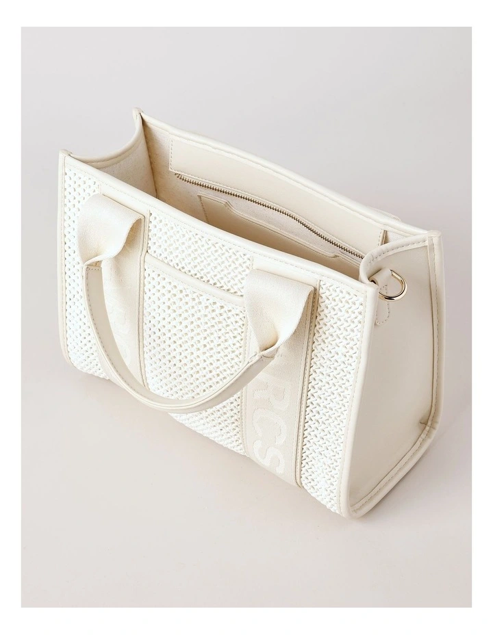 Barbados Tote Bag in Straw image 6