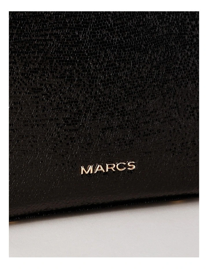 Aruba Mini Tote Bag in Black Combo image 3