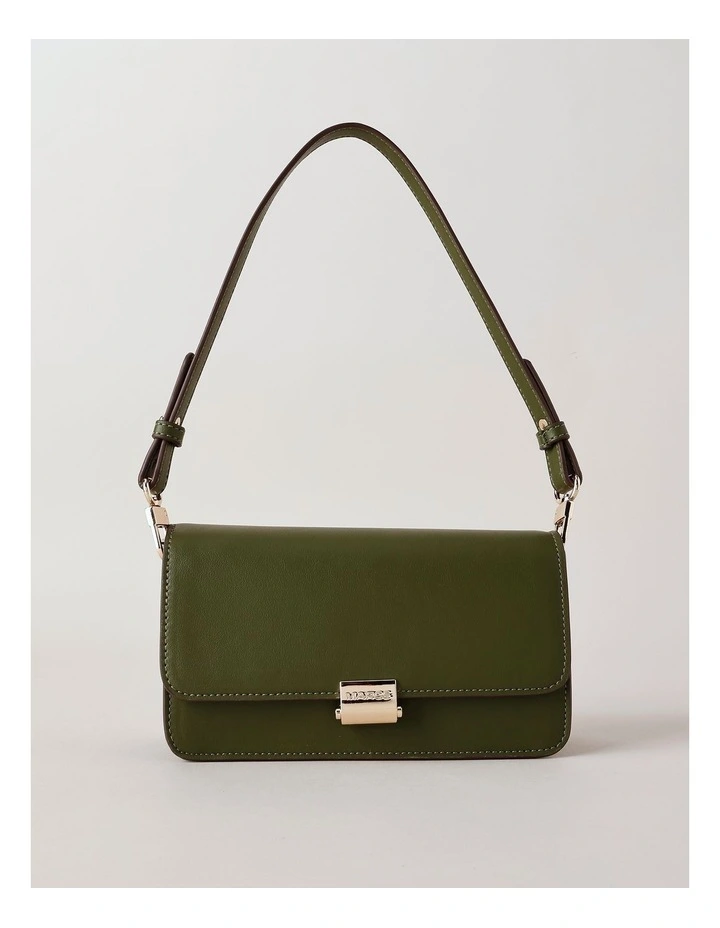 Lyon Shoulder Bag in Olive image 1