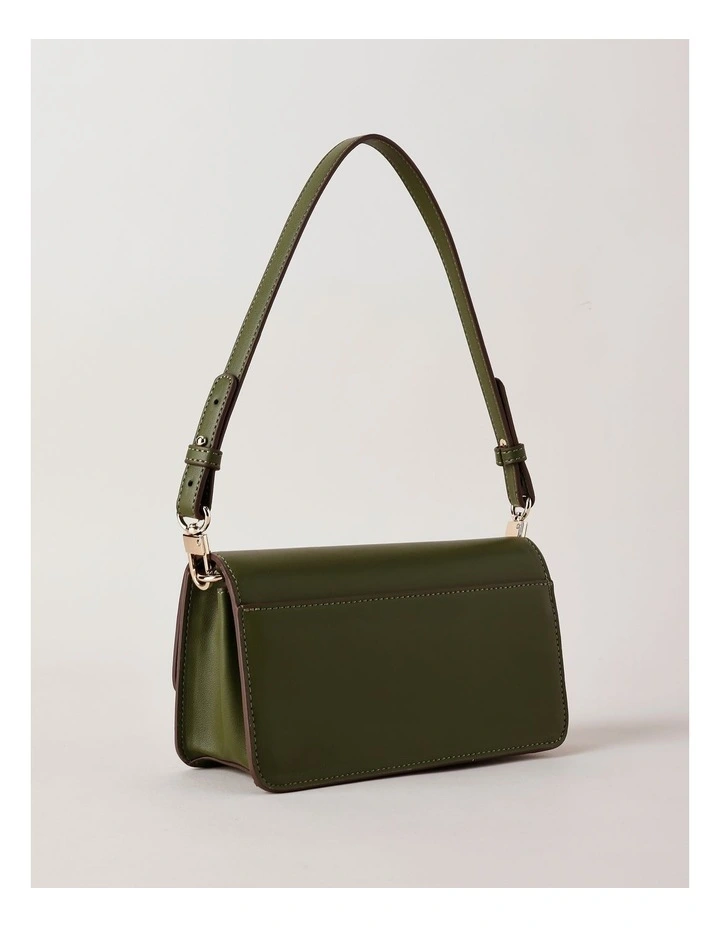 Lyon Shoulder Bag in Olive image 5