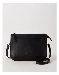 Milan Crossbody Bag in Black