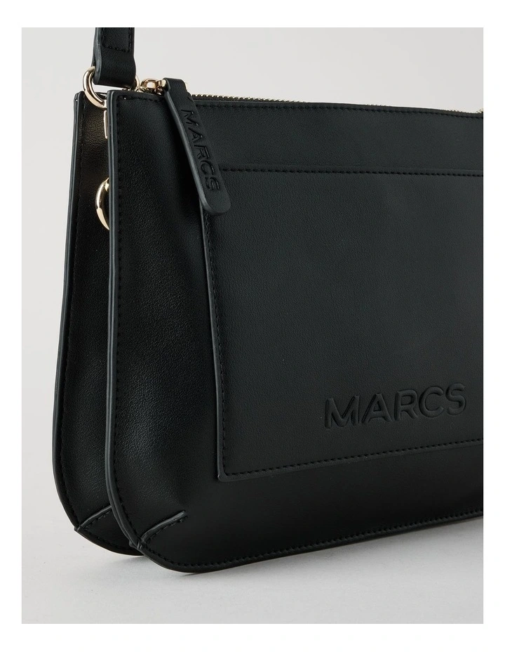 Milan Crossbody Bag in Black image 4