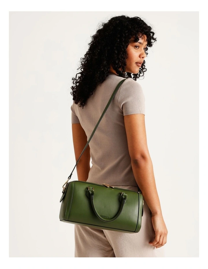 Verona Duffle Bag in Olive image 4