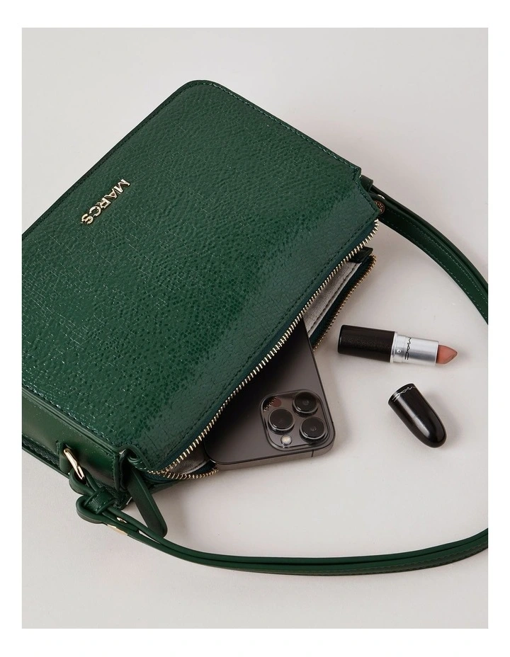Perugia Shoulder Bag in Green image 6