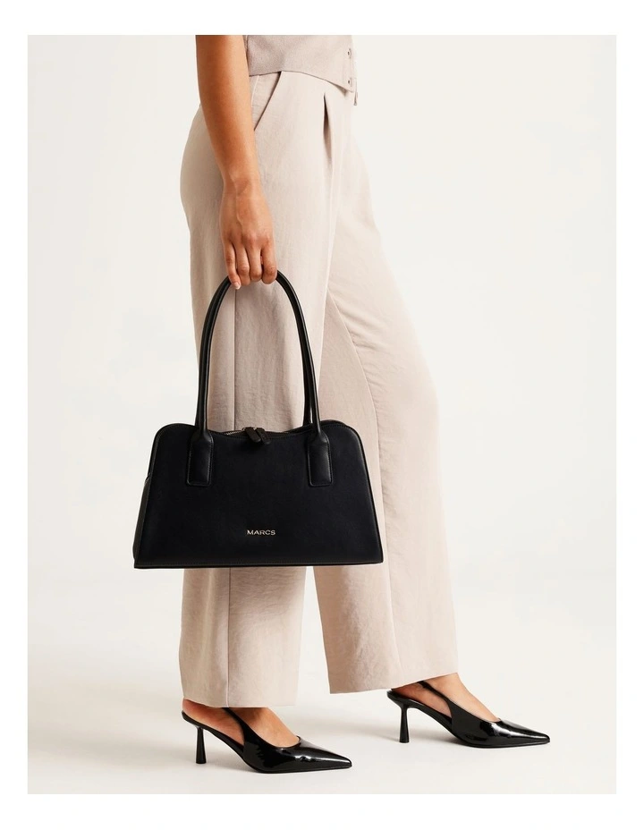 Messina Tote Bag in Black image 2