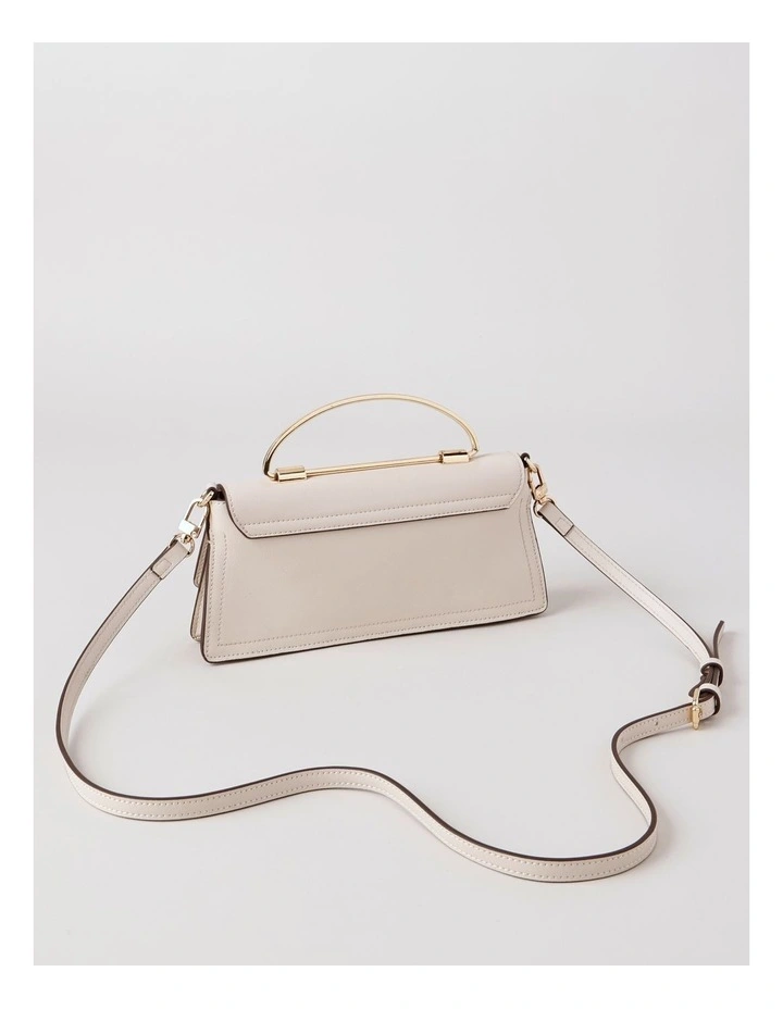 Marsala Clutch Bag in Vanilla image 5