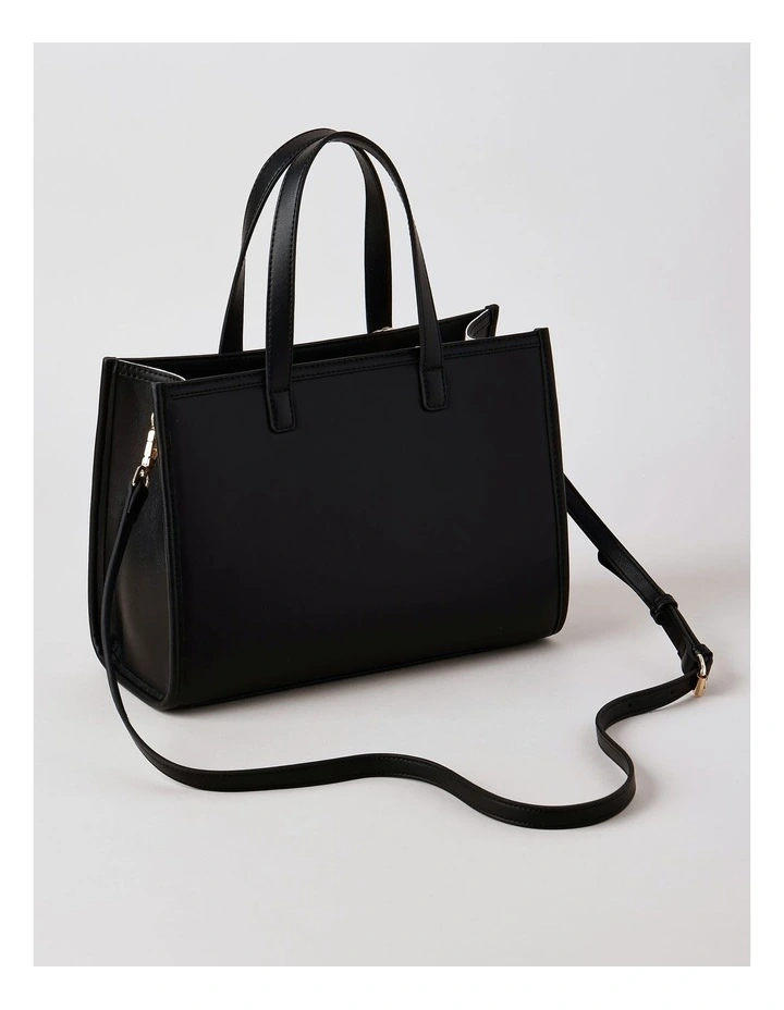 Belfast Tote Bag in Black image 5