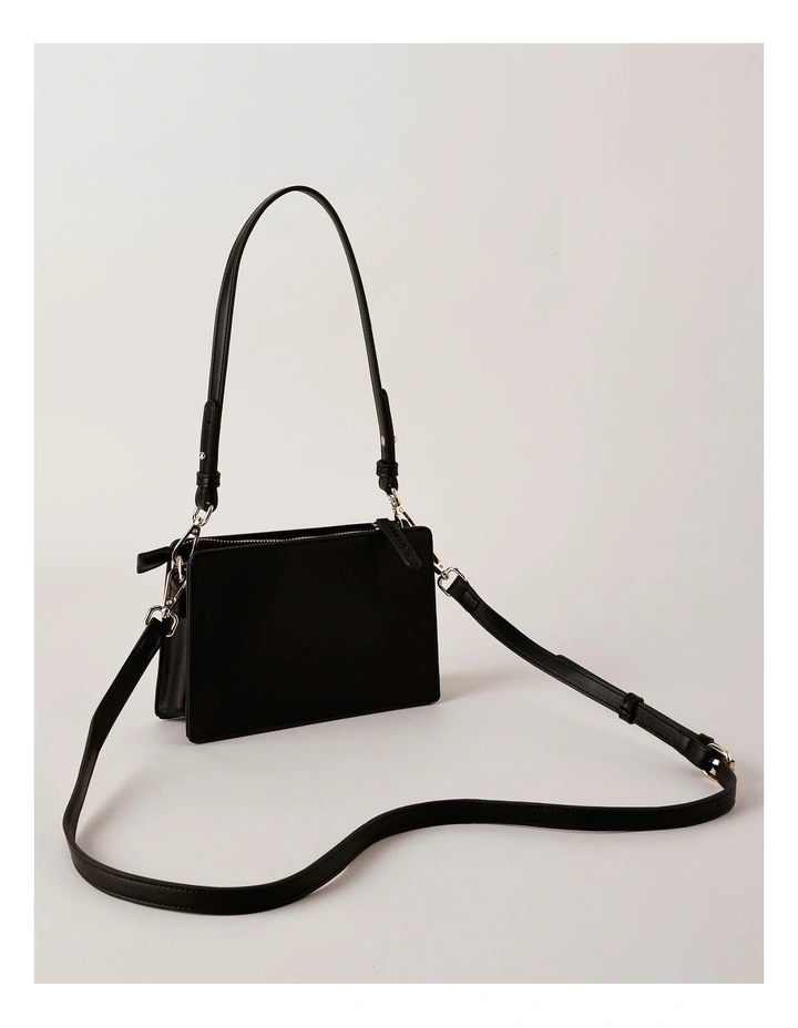 Belfast Shoulder Bag in Black image 5