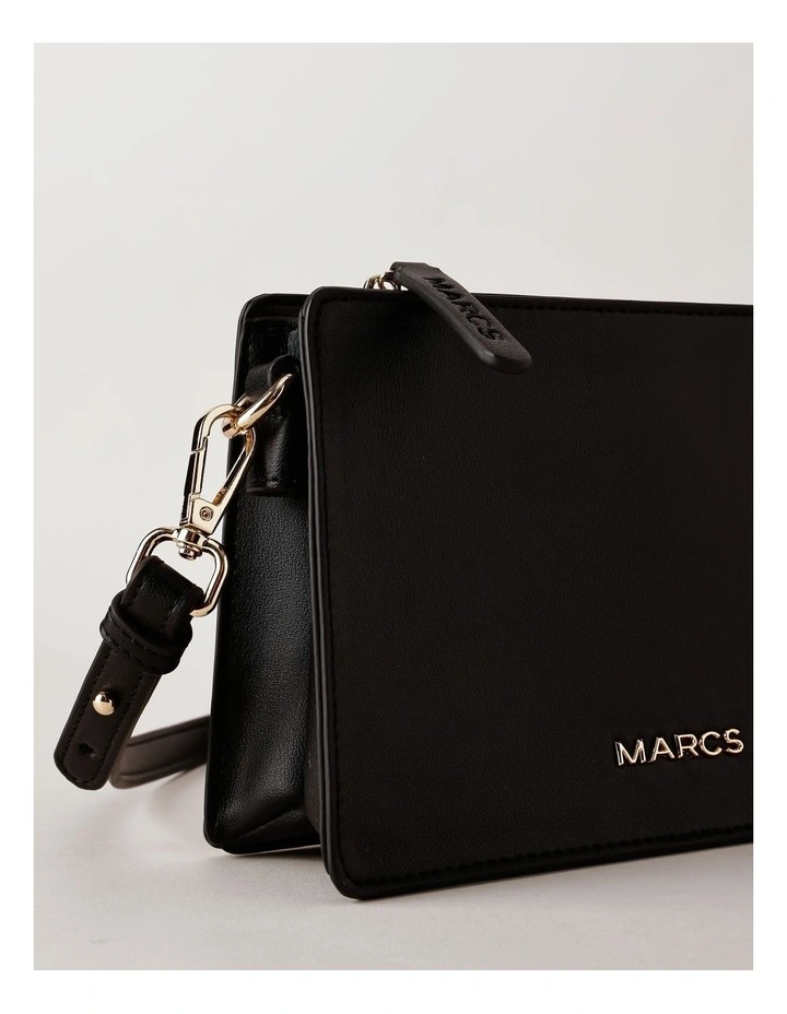 Belfast Shoulder Bag in Black image 6