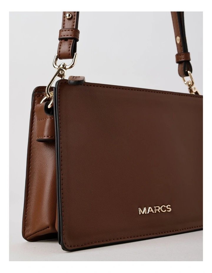 Belfast Shoulder Bag in Chocolate image 6