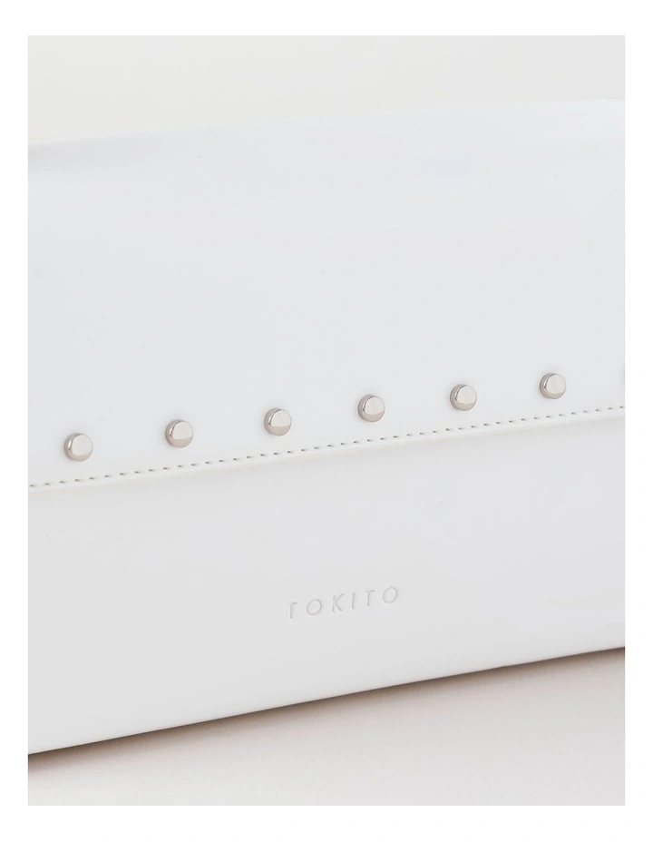 Evalia Shoulder Bag in White image 3