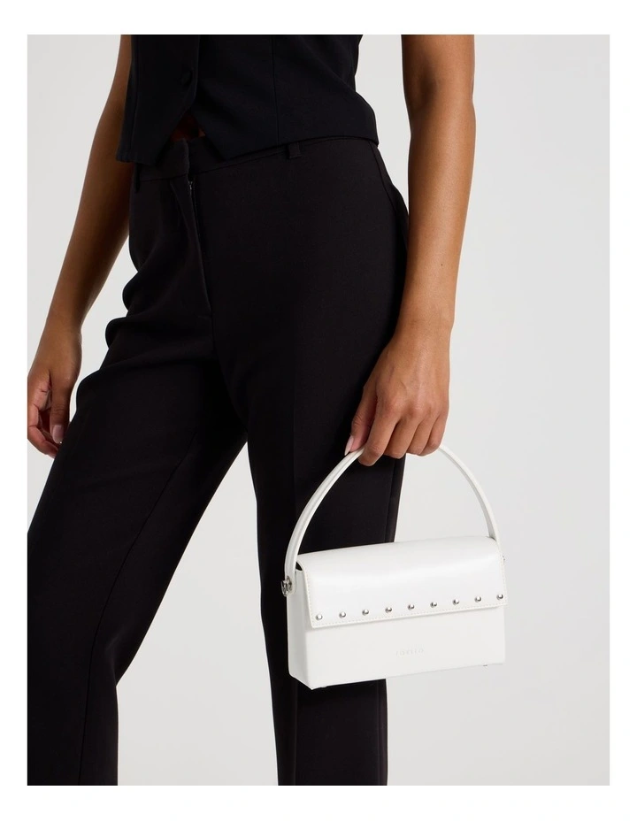 Evalia Shoulder Bag in White image 4