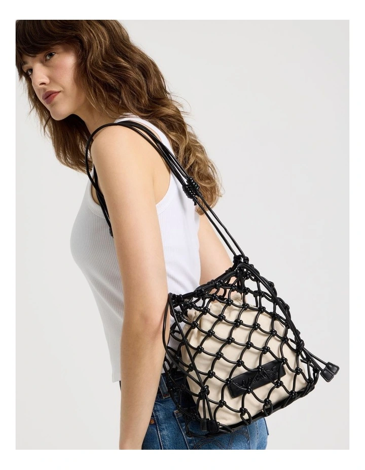 Pescara Crossbody Bag in Black image 2
