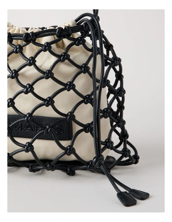 Pescara Crossbody Bag in Black image 5