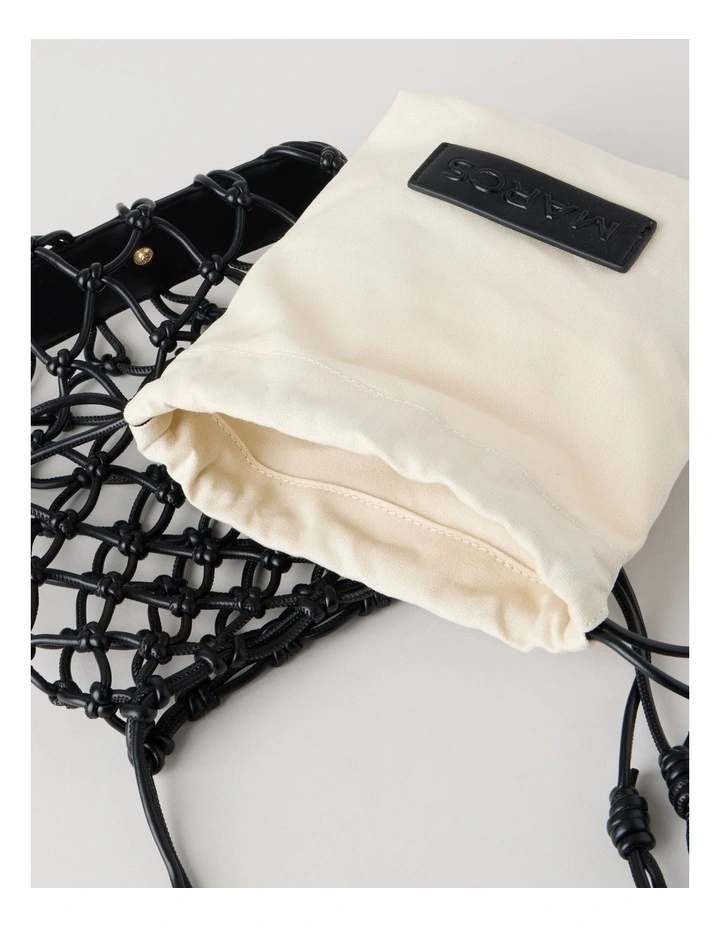 Pescara Crossbody Bag in Black image 6