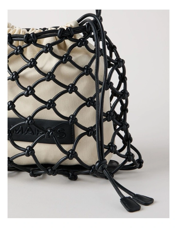 Pescara Crossbody Bag in Black image 7