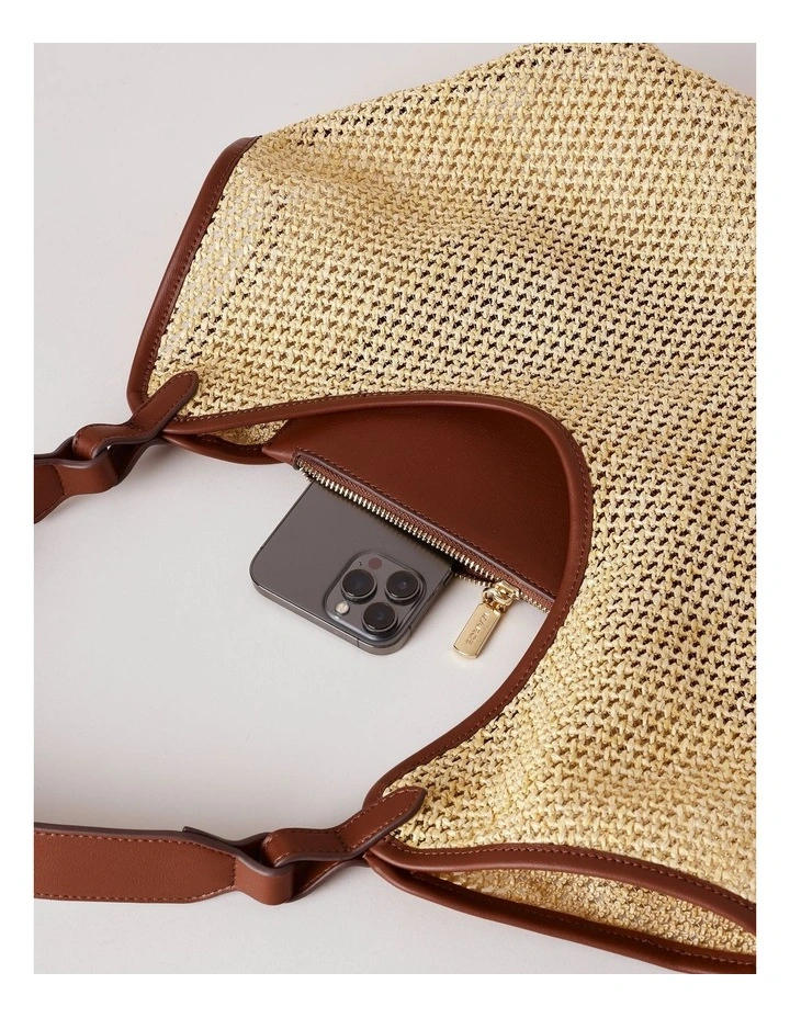 Corfu Shoulder Bag in Natural image 7