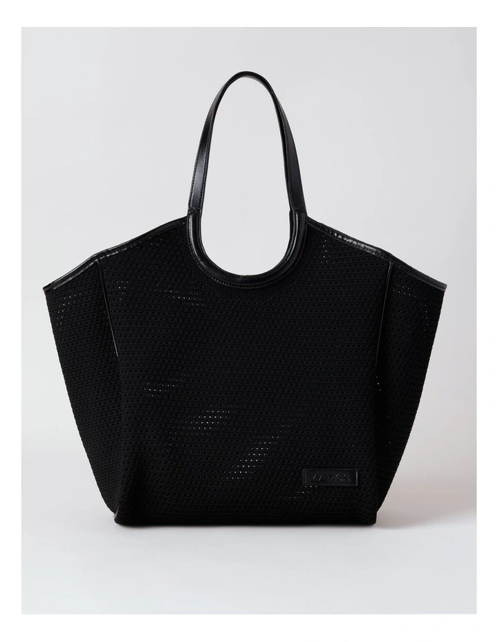 Marseille Tote Bag in Black image 1
