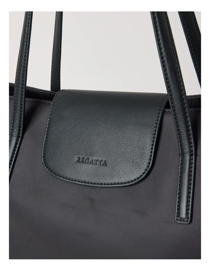 Mornington Tote Bag in Black image 3