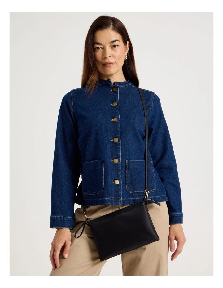 Mornington Crossbody Bag in Black image 2